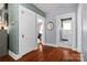 Hallway featuring a view to the bathroom and wood floors at 772 Eden Ter, Rock Hill, SC 29730