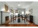 Bright living room with a decorative fireplace, hardwood floors and a neutral color scheme at 772 Eden Ter, Rock Hill, SC 29730