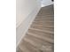 Carpeted stairs leading to the upper level of this well maintained home at 1228 Rising Oak Dr, Charlotte, NC 28206