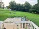 A spacious backyard with a fire pit and plenty of room for outdoor activities at 1250 Landsdowne Dr, Conover, NC 28613