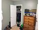 Bedroom featuring a dresser and closet space at 1250 Landsdowne Dr, Conover, NC 28613
