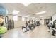 Well-equipped gym featuring weights, exercise bikes, and treadmills for residents at 1315 East Blvd # 327, Charlotte, NC 28203