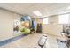 Gym area featuring exercise balls, free weights, and floor mats, for a full body workout at 1315 East Blvd # 327, Charlotte, NC 28203