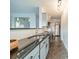 Kitchen with granite counters, stainless steel appliances, and modern fixtures at 1315 East Blvd # 327, Charlotte, NC 28203