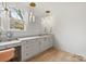 Bathroom featuring a long vanity with drawers and cabinets and recessed lighting at 16112 Terry Ln, Huntersville, NC 28078