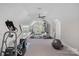Home gym equipped with modern exercise equipment, providing a private workout space at 18007 Harbor Light Blvd, Cornelius, NC 28031