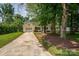 Inviting one-story home featuring a front-facing garage and manicured lawn at 1801 Teddington Dr, Charlotte, NC 28214