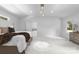 Spacious primary bedroom with ensuite bathroom and ample natural light at 3701 Table Rock Rd, Charlotte, NC 28226