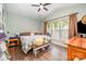 Cozy bedroom with vaulted ceiling and natural light at 4703 David Cox Rd, Charlotte, NC 28269