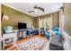 Inviting home office featuring natural light and wood-look floors at 4703 David Cox Rd, Charlotte, NC 28269