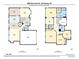 Detailed floor plan showcasing the layout of the home at 4966 Riverview Dr, Harrisburg, NC 28075