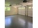 Two car garage with shiny concrete floors and automatic doors at 608 Sharon Dr, Statesville, NC 28625