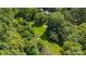 Expansive backyard with mature trees and a large grassy area offers privacy and space at 8900 Cumbria Ct, Huntersville, NC 28078