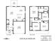 A detailed floor plan showing the layout of the home's two floors and dimensions at 2532 Blue Moss Dr, Dallas, NC 28034