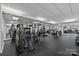 Spacious gym features modern Cybex equipment and mirrors for a complete fitness experience at 300 W 5Th St # 617, Charlotte, NC 28202