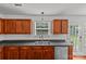 Functional kitchen with stainless steel appliances, double sink, and wood cabinets at 516 Cool Creek Dr, Rock Hill, SC 29732