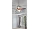 Bedroom featuring neutral walls, carpet, windows, and a ceiling fan at 6000 Boathouse Ln # C, Cramerton, NC 28032