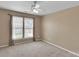 Bedroom featuring carpet, natural light, and a ceiling fan at 6000 Boathouse Ln # C, Cramerton, NC 28032