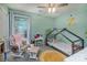Charming bedroom with playful decor, cozy furnishings, and good natural light at 110 Club Dr, Mooresville, NC 28115