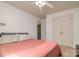 Bedroom featuring a ceiling fan and a closet for storage at 121 Pelham Ln, Fort Mill, SC 29715