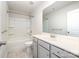 Bathroom featuring a tub and shower combination, and a vanity at 12912 Canterbury Castle Dr, Charlotte, NC 28273