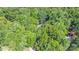 Aerial shot of treed land for sale at 140 Rustic Way Ln, Mooresville, NC 28117