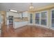 Spacious kitchen with granite countertops, stainless steel appliances, and lots of natural light at 140 Rustic Way Ln, Mooresville, NC 28117