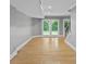 Large basement space with ample natural light and walkout access to the backyard at 15724 Eagleview Dr, Charlotte, NC 28278