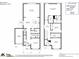 Detailed floor plan layout showcasing the square footage of each room on both stories at 3855 Tersk Dr, Midland, NC 28107
