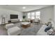 Inviting living room with comfortable seating, natural light and modern decor at 3855 Tersk Dr, Midland, NC 28107