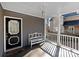 Inviting covered front porch with a white bench, decorative light fixture, and view of the neighborhood at 6017 Millbury Ct, Charlotte, NC 28211