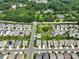 Picturesque aerial view showcases lush landscaping and well-maintained homes in a desirable community at 741 Garrett Green Way # 64, Fort Mill, SC 29715