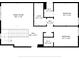 Floor plan highlighting the upper level layout, including bedrooms, bathrooms, closets and hallway with dimensions at 741 Garrett Green Way # 64, Fort Mill, SC 29715