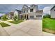 Charming two-story home with a stone-accented facade, well-manicured lawn and an attached two-car garage at 972 Von Buren Blvd # 242, Rock Hill, SC 29730