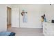 Well-lit bedroom features neutral walls and carpeted floors at 120 Parson Ln, Statesville, NC 28625