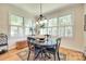 Charming breakfast nook bathed in natural light with hardwood floors and windows at 125 Highland Forest Dr, Clover, SC 29710