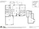 Detailed floor plan displaying layout of the home, including living spaces, bedrooms, bathrooms, and garage, and total area at 125 Highland Forest Dr, Clover, SC 29710