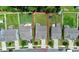 Aerial view of a well-manicured home features a spacious lot, a long driveway, and mature trees surrounding the property at 139 Suggs Mill Dr, Mooresville, NC 28115