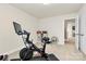 Another view of the exercise room with bike and extra space at 139 Suggs Mill Dr, Mooresville, NC 28115