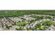 Community aerial view with homes nestled amongst trees and landscaping at 17327 Summers Walk Blvd, Davidson, NC 28036