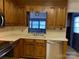 Kitchen featuring stainless steel appliances and wooden cabinets at 209 8Th Nw Ave, Hickory, NC 28601