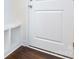 Entryway with wood floors and decorative shelving at 259 Miramar Dr, York, SC 29745