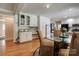 Kitchen featuring white cabinets, stainless steel appliances, and a breakfast nook at 5014 Quail Canyon Dr, Charlotte, NC 28226
