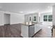 Modern kitchen with granite countertops, stainless steel appliances, and ample cabinet space at 5208 Admirals Lndg, Lancaster, SC 29720