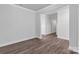 Inviting living space with hardwood floors, neutral walls, and modern trim at 5208 Admirals Lndg, Lancaster, SC 29720