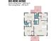 Detailed floor plan showcasing the layout of the home, including room dimensions and features at 803 Irene Ave, Kannapolis, NC 28083