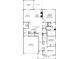Detailed floor plan of the home, showcasing the layout of the rooms at 916 Exeter Dr, Sherrills Ford, NC 28673