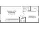 Detailed floor plan of the home, showcasing the layout of the finished attic at 916 Exeter Dr, Sherrills Ford, NC 28673