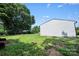 Spacious backyard featuring lush greenery, offering a serene outdoor retreat, perfect for relaxing and entertaining at 1122 Oconee Ave, Rock Hill, SC 29732