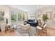 Bright living room with large windows, comfortable seating, and neutral decor at 1223 E 16Th St # 13, Charlotte, NC 28205